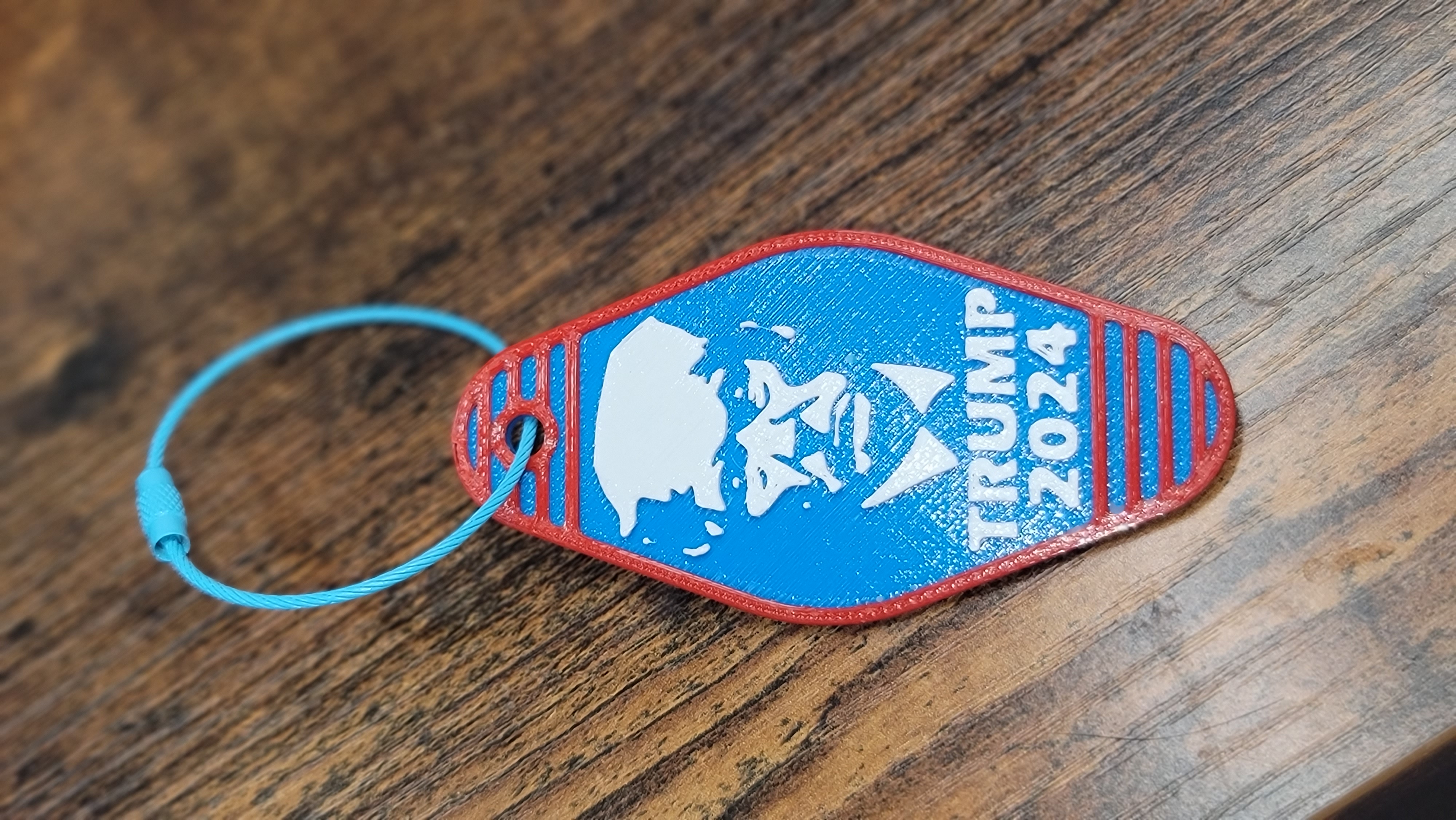 Custom Keychain - Personalized 3D printed keychain